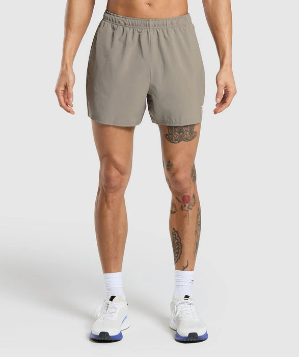 ARRIVAL 5" SHORTS-Linen Brown