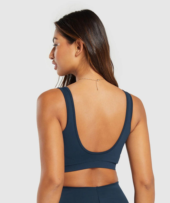 Everyday Seamless Sports Bra - Navy