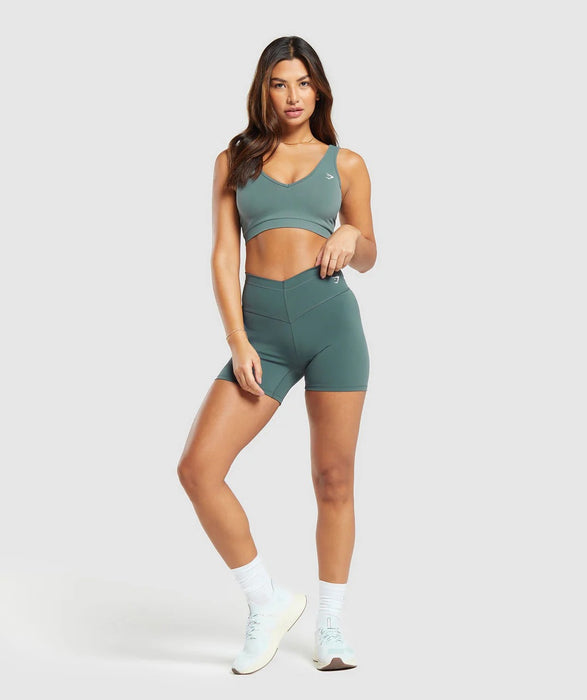 Everyday Seamless Sports Bra - Cargo Teal