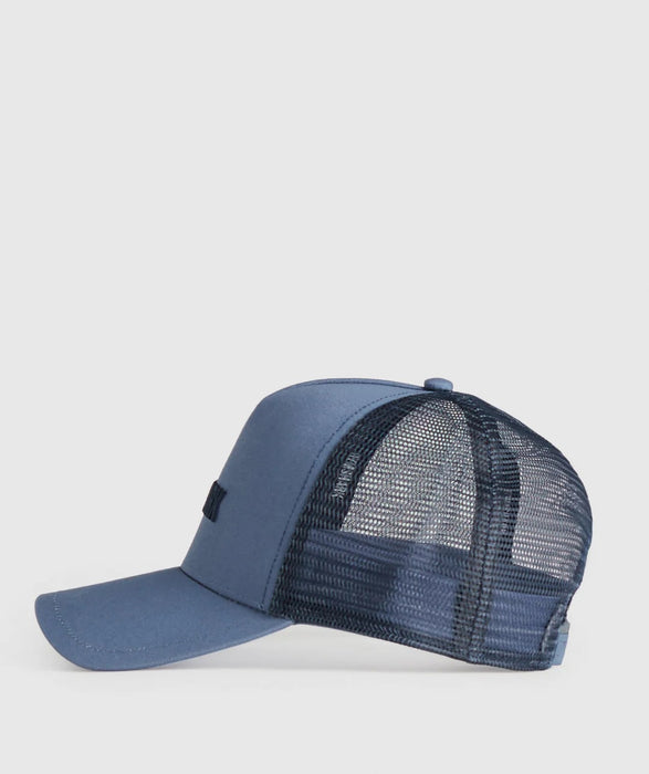 Wordmark Trucker Cap - Faded Blue