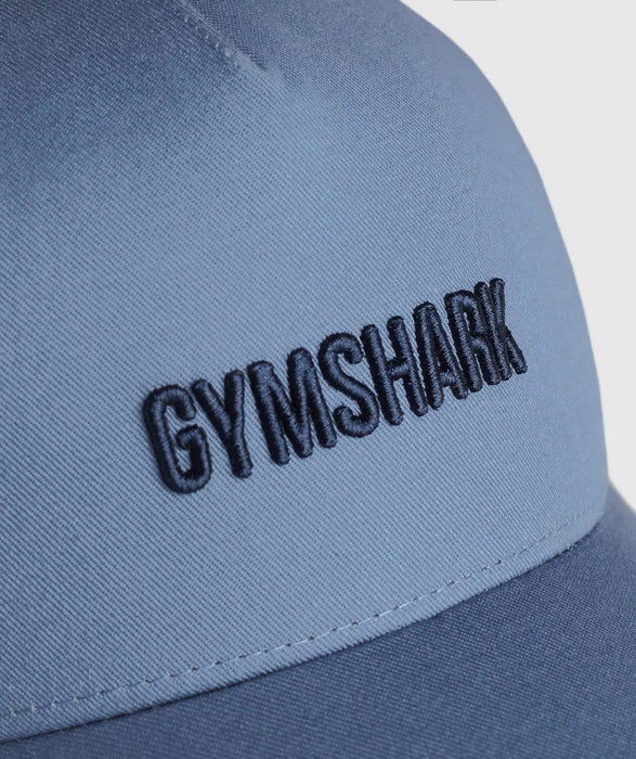 Wordmark Trucker Cap - Faded Blue