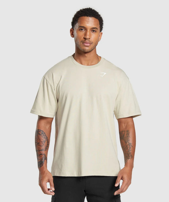 Essential Oversized T-Shirt - Pebble Grey