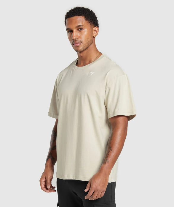 Essential Oversized T-Shirt - Pebble Grey