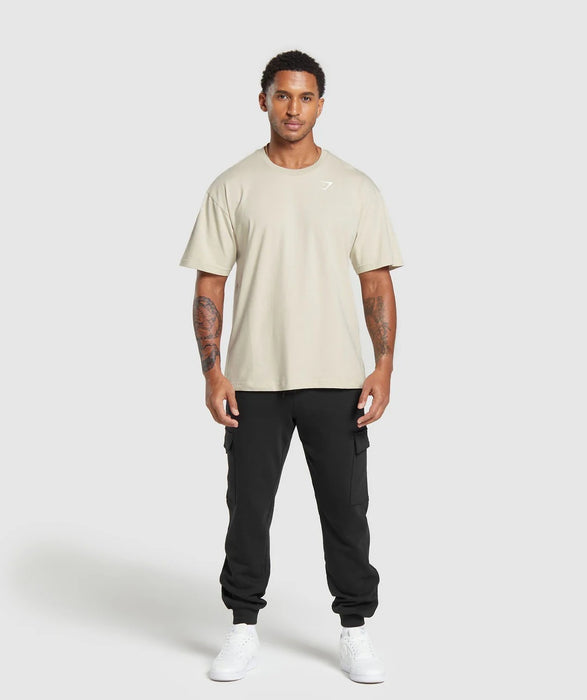 Essential Oversized T-Shirt - Pebble Grey