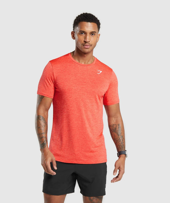 Arrival Marl T-Shirt - Pow Red/Wannabe Orange Marl