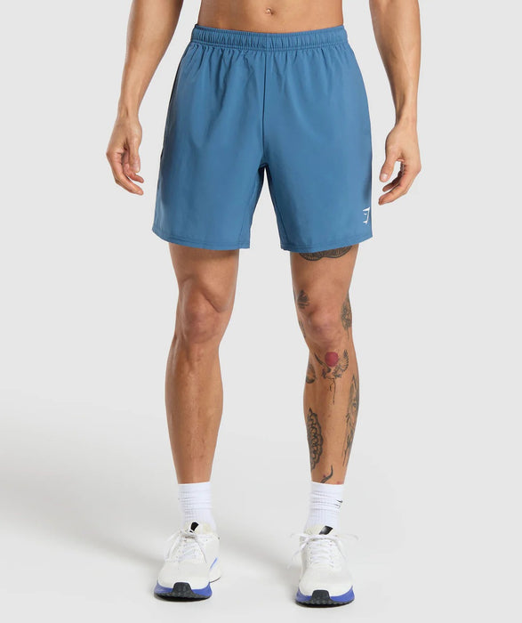 Arrival 7" Shorts-Utility Blue