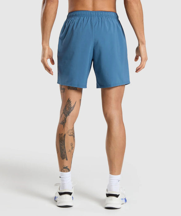 Arrival 7" Shorts-Utility Blue