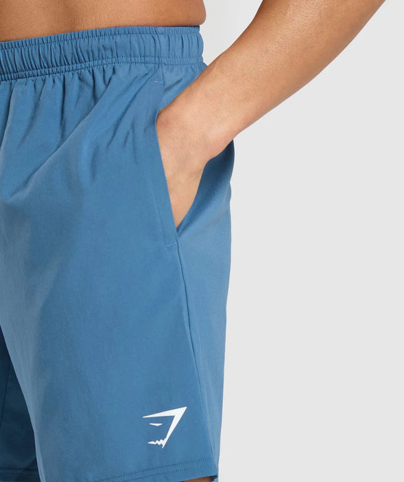 Arrival 7" Shorts-Utility Blue