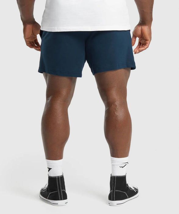 Lightweight Jersey Shorts - Navy