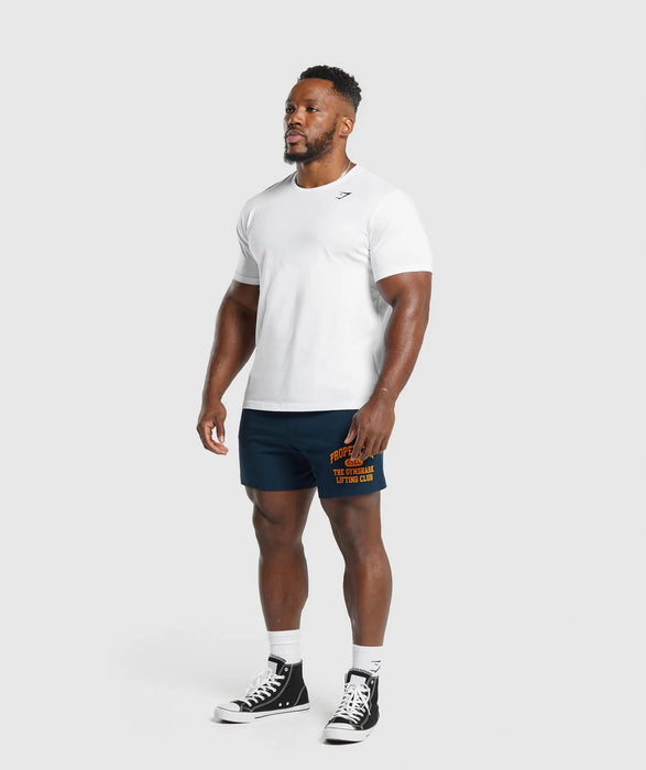 Lightweight Jersey Shorts - Navy