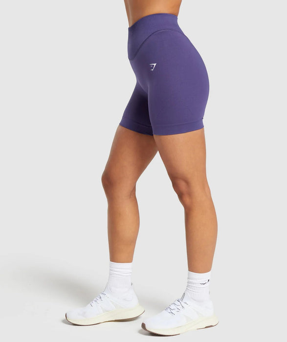 Sweat Seamless Shorts - Galaxy Purple