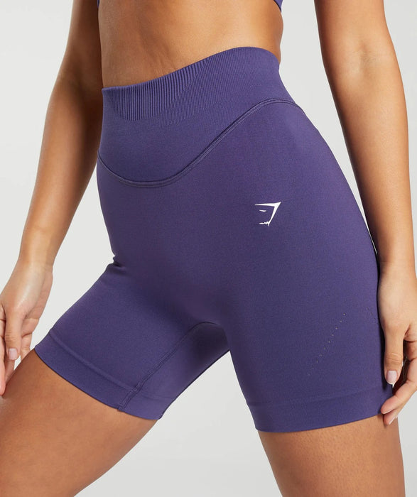 Sweat Seamless Shorts - Galaxy Purple