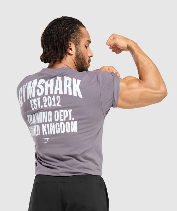 Training Dept. UK T-Shirt - Fog Purple