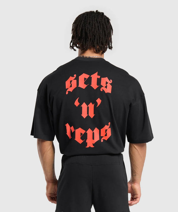 Sets N Reps T-Shirt - Black