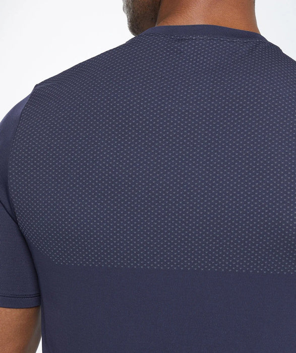 Vital Seamless T-Shirt - Navy/Light Grey