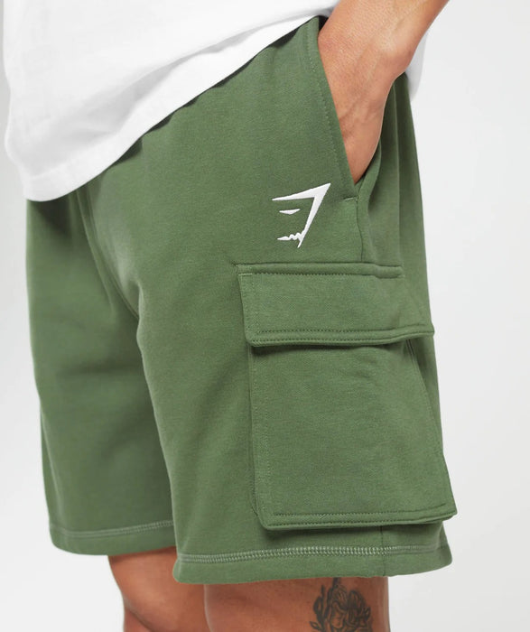 Crest Cargo Shorts - Core Olive