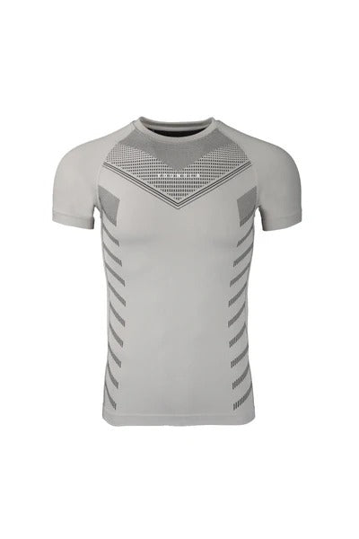 465 SUPERHERO COMPRESSION TEES CEMENT