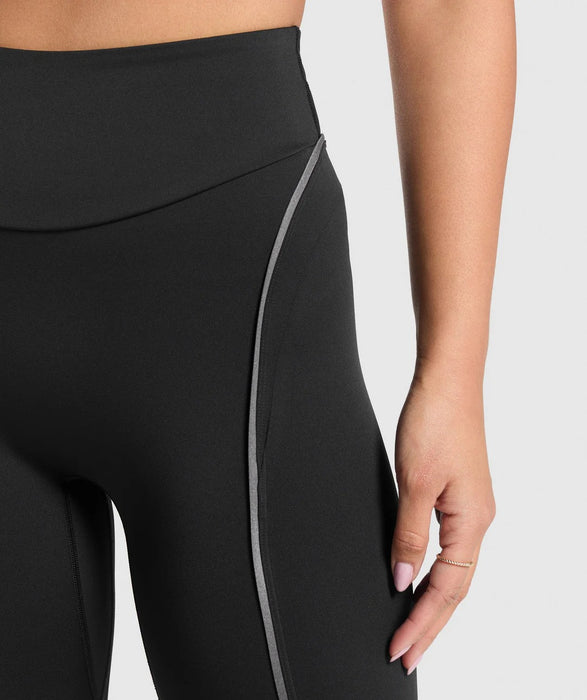 Contour Leggings - Black/Metal Grey