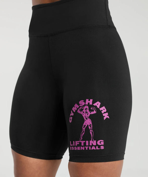 Strong Women Shorts - Black