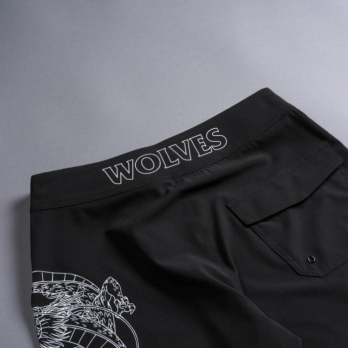 Shenron War Ready Stage Shorts in Black