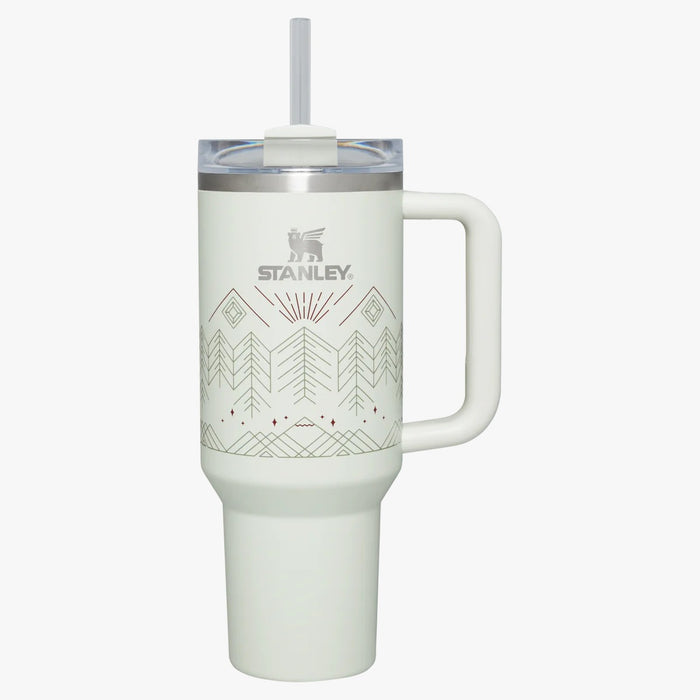 THE QUENCHER H2.0 FLOWSTATE™ TUMBLER- Pale Stone Winterscape 40 onz