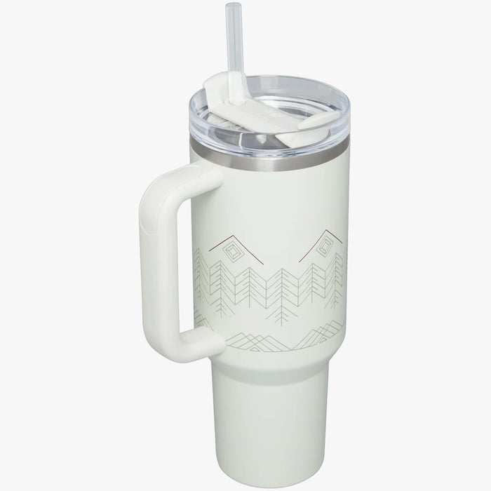 THE QUENCHER H2.0 FLOWSTATE™ TUMBLER- Pale Stone Winterscape 40 onz