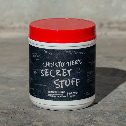 Christopher's Secret Stuff Pre-Workout