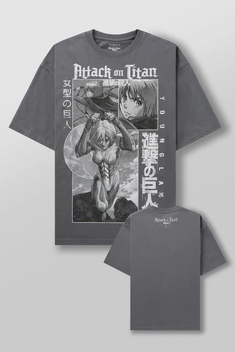 4191 - AOT© x YLA Classic Tees Female Titan