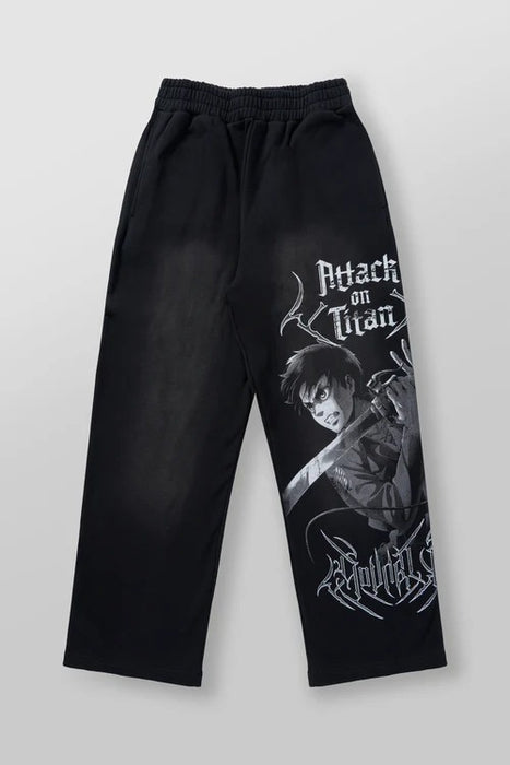 2128 - AOT© x YLA Baggy Joggers Eren Sword