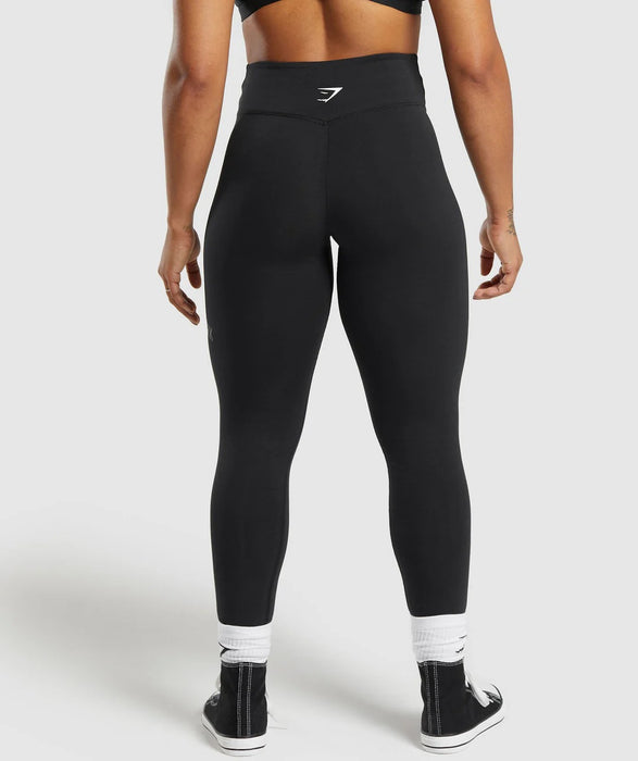 Gymshark Lifting Logo Leggings Black