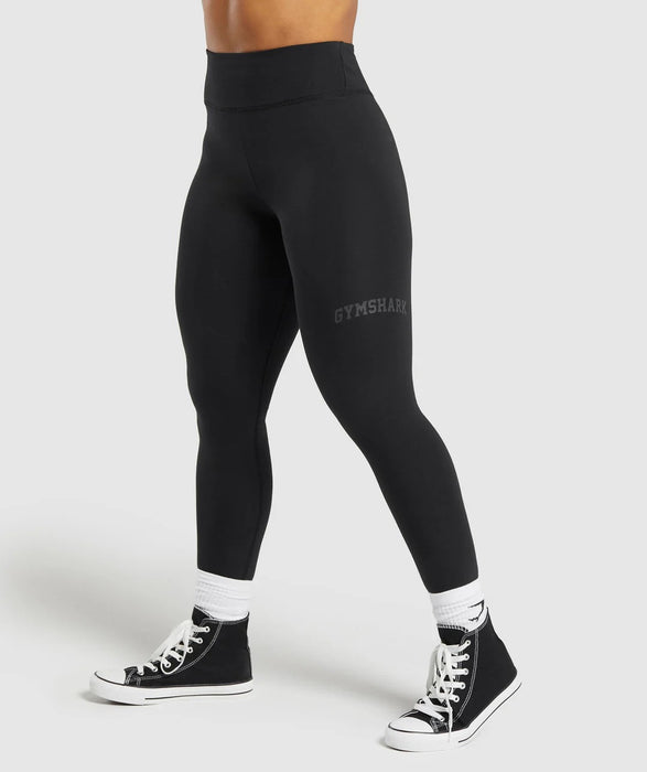 Gymshark Lifting Logo Leggings Black