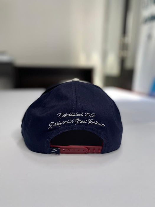 Gymshark 6 Panel Collegiate Trucker - Heavy Blue