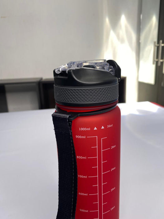 Sports Bottle With Straw - Athletic Burgundy