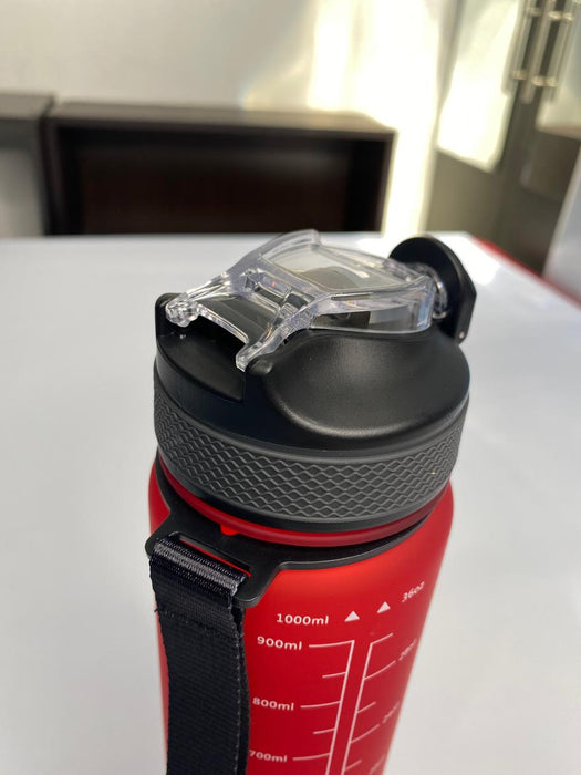 Sports Bottle With Straw - Athletic Burgundy