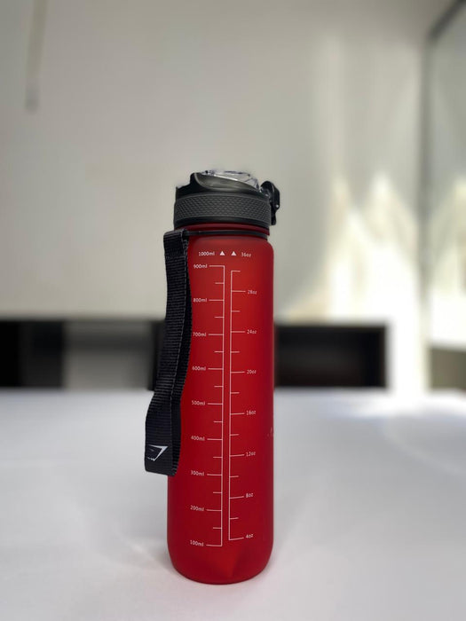 Sports Bottle With Straw - Athletic Burgundy