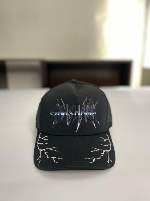 Lightning Graphic Trucker Cap GS Black