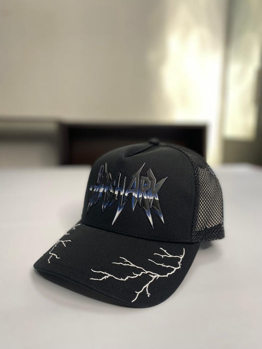 Lightning Graphic Trucker Cap GS Black