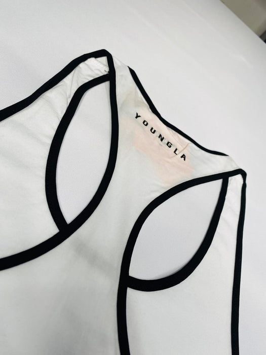 3014 - Golds Gym Classic Stringers White