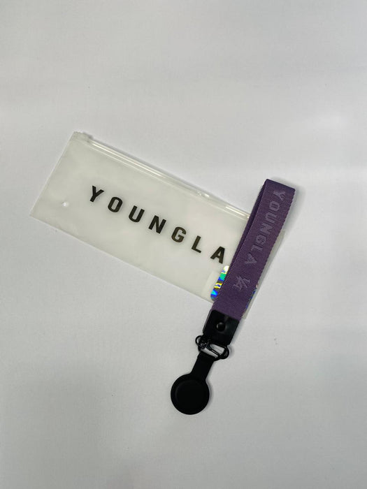 933 YOUNGLA KEYCHAINS PURPLE