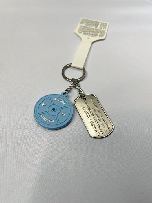 Weight Plate Charm - Athletic Light Blue