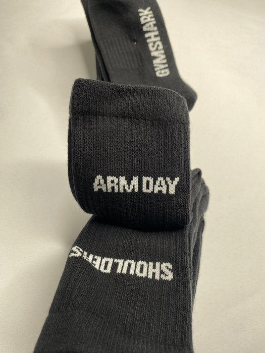 GFX Crew Socks 7PK - Black