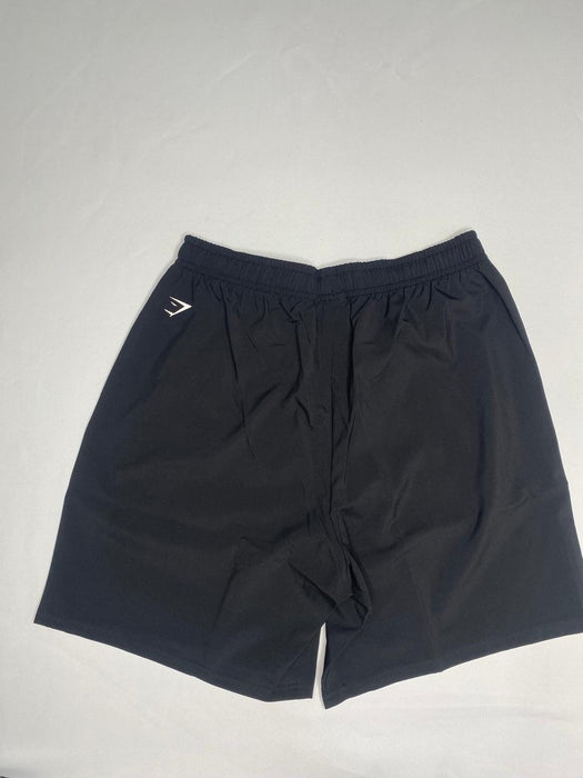 FITNESS GRAPHIC SHORTS - BLACK