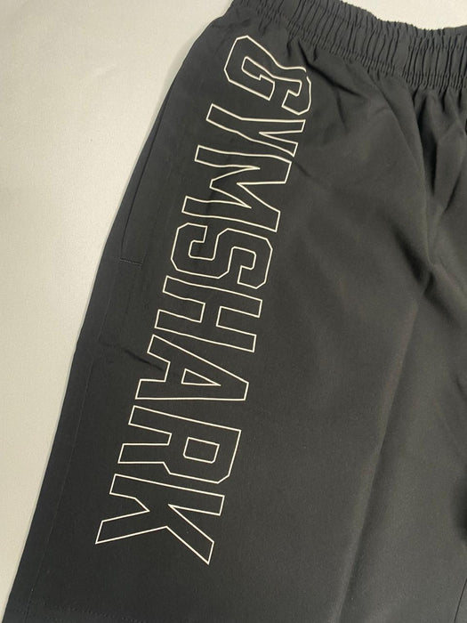 FITNESS GRAPHIC SHORTS - BLACK