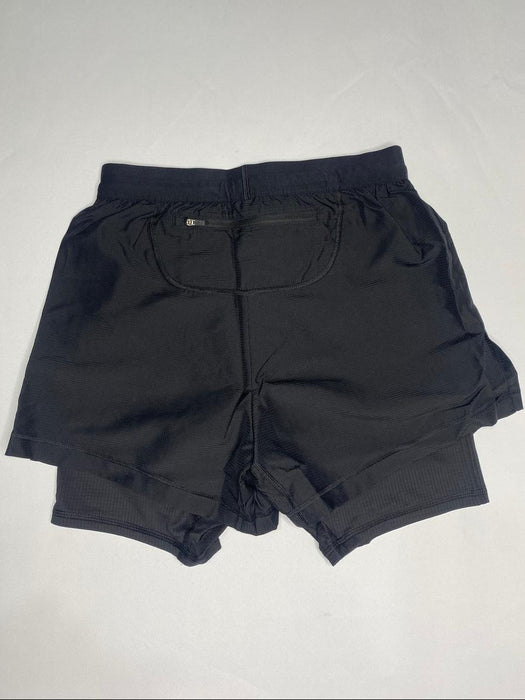 RUNNING 2 IN 1 SHORTS - BLACK
