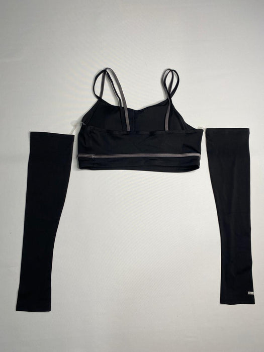 Icon 1 Trend Long Sleeve Top - Black/Metal Grey