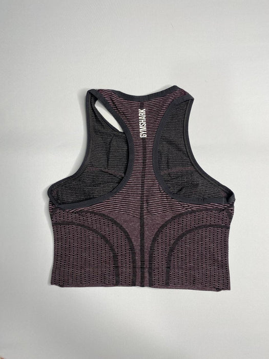 Sport Seamless Cropped Tank Magenta Purple