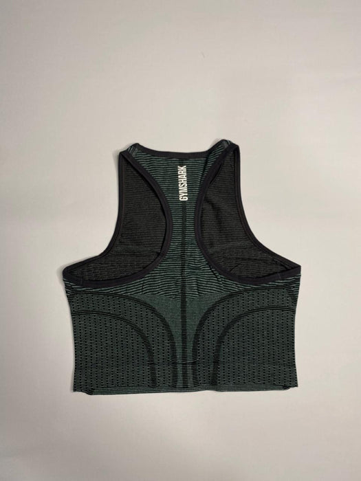 Sport Seamless Cropped Tank Victory Green