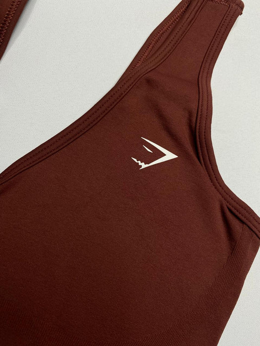 Everyday Seamless Sports Bra - Burgundy Brown