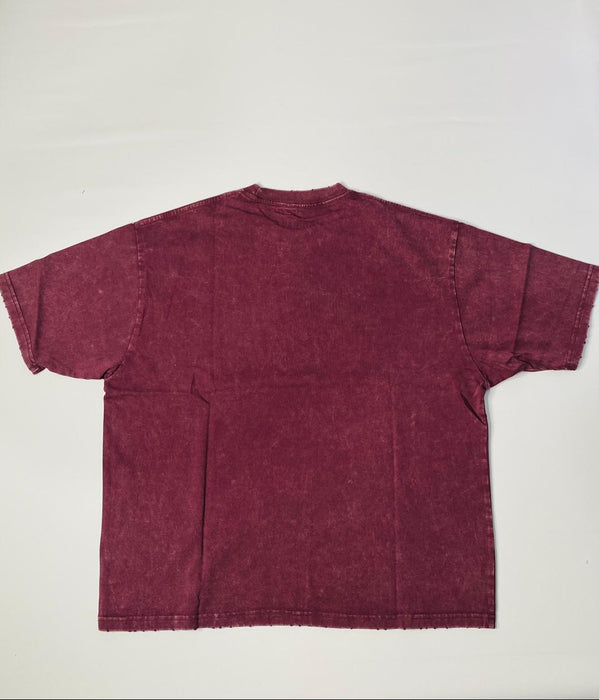 4156 - Revenge Tees / Burgundy Wash