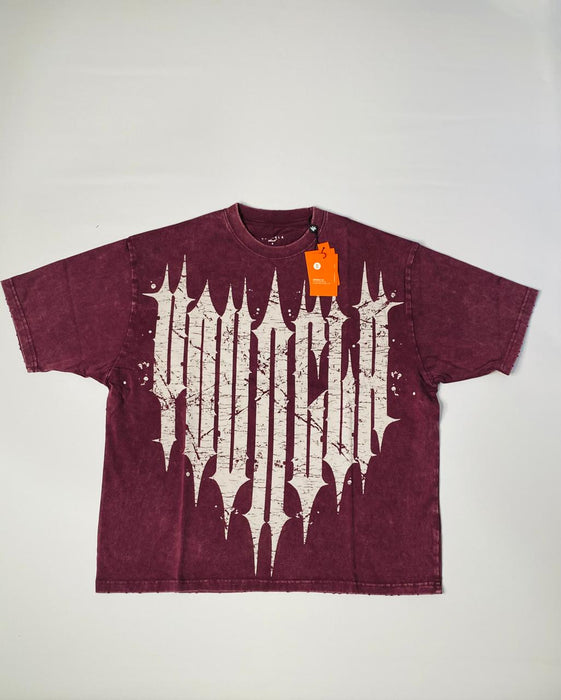 4156 - Revenge Tees / Burgundy Wash